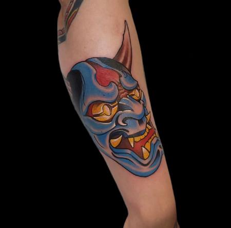 tattoos/ - traditional mask - 145769