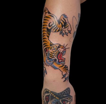 tattoos/ - Traditional Tiger - 145767