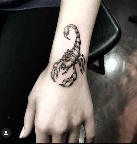tattoos/ - Scorpion Tattoo by Hadley Clark - 143568