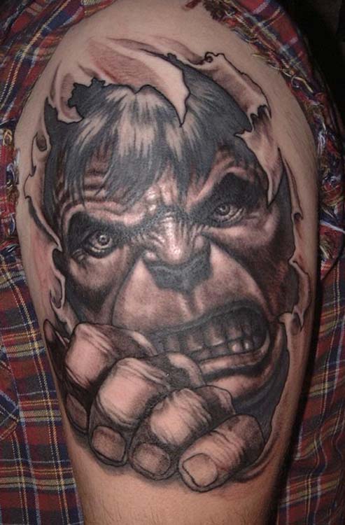 Tattoo tagged with black and grey hulk patriotic fictional character  the avengers big sergiofernandez united states of america facebook  marvel twitter portrait inner forearm marvel character film and book   inkedappcom
