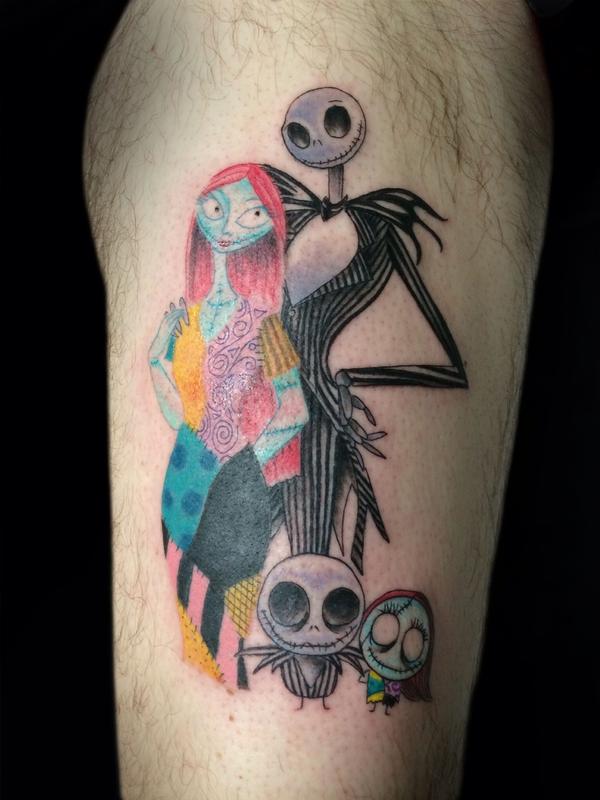 Jack Sally and family by Pineapple TattooNOW