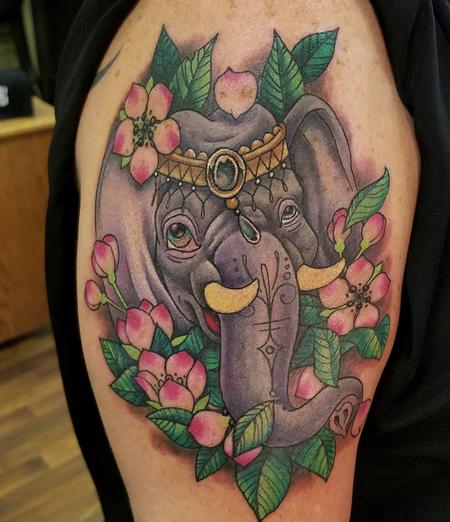 tattoos/ - Royal elephant  - 125032