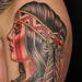 Tattoos - Indian lady - 70068