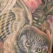 Tattoos - Owl with pocket watch - 70079