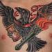 Tattoos - Raven, torch, hourglass, and key - 70085