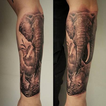 tattoos/ - Safari animals - 114106