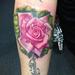 Tattoos - rose and buterfly  - 80385