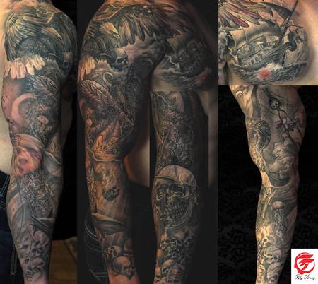 tattoos/ - Tattoo sleeve american theme - 130807