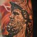 Tattoos - Ares god of war statue portrait , greek sleeve - 91177