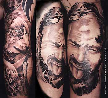 tattoos/ - Wolf-Portrait - 31585