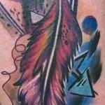 Tattoos - Abstract Feather - 108930