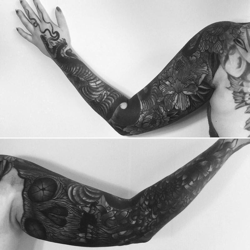 Blackout Tattoo OR Blastover  UN1TY Tattoo Studio  Shrewsbury