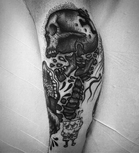 skull leh by Abes RIP: TattooNOW