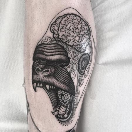 HARD COLOR Tattoo - GORILLA ;) | Facebook