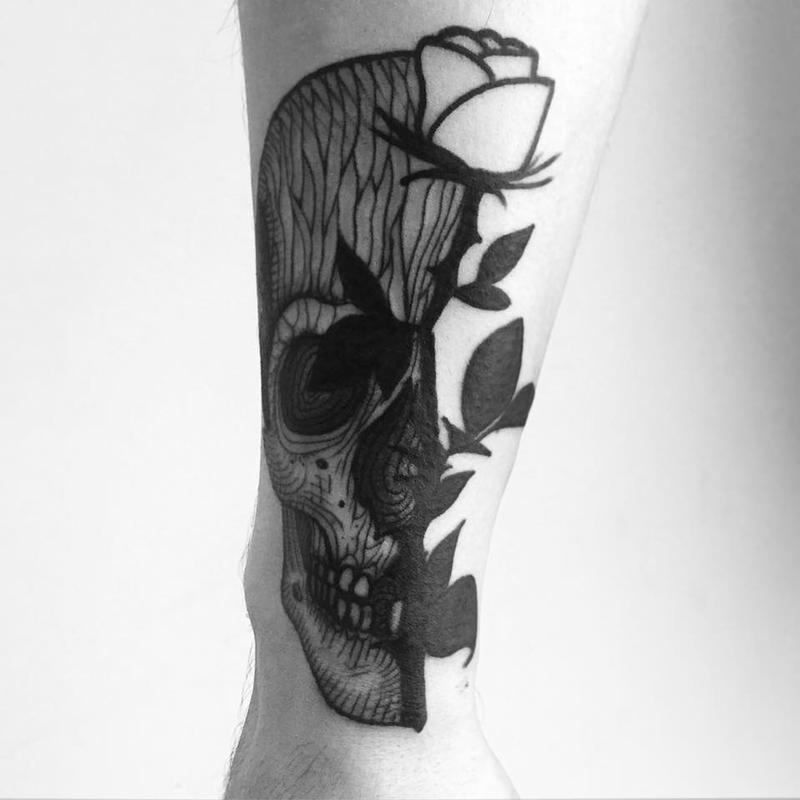 Skull Tattoo Cover up by 1stTanith on DeviantArt