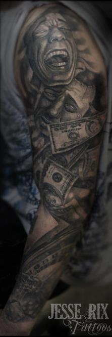 Casino tattoo sleeve | josephtapyliper1986's Ownd
