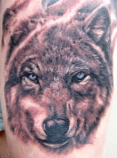 Wolf Portrait – Chronic Ink