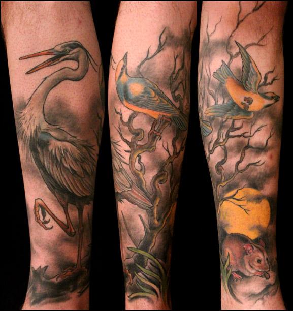Triumph Tattoo  Super fun duck hunting themed half sleeve by Mark Stewart  revenanttattooer We are open 7 days a week Appointments and inquiries  contact us Winter Hours SundayThursday 11am6pm  Friday