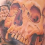 Skull and Snake Tattoo Tattoo Design Thumbnail