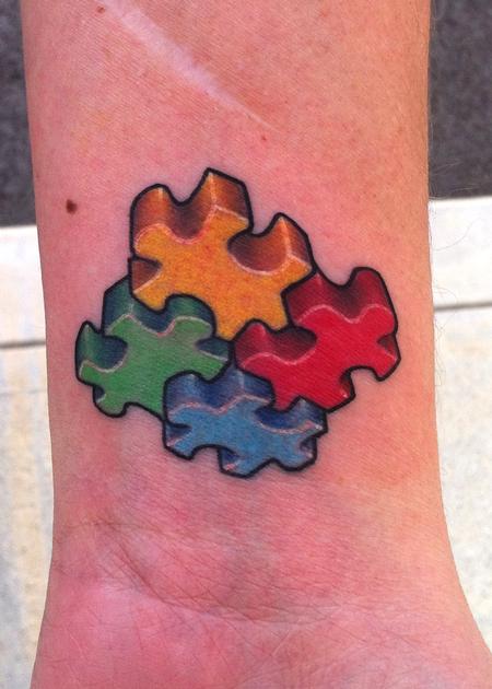 28+ Puzzle Tattoos For Sleeve