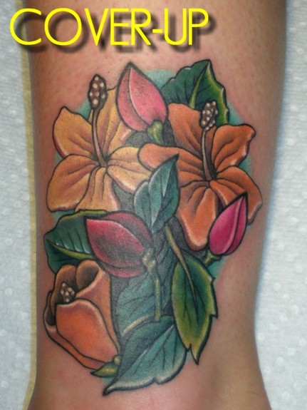 tropical tattoo by Jason Maybruck: TattooNOW