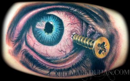 Gas Mask Tattoo by Mike DeVries: TattooNOW