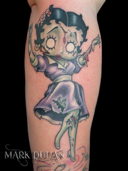 Fun Betty boop fairy , thanks again ash! 💫🤠💖🙏🏽 * * * * * * *  *#bettybooptattoo #bettyboop #flashtattoo #wannados #tattoo... | Instagram