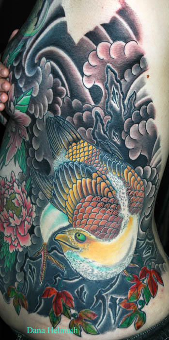 Freehanded Peregrine Falcon done by Nicola Asura at Der Grimm in Berlin,  Germany | Hawk tattoo, Falcon tattoo, Bird of prey tattoo