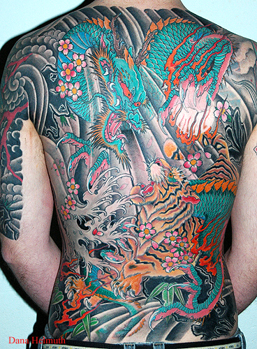 Pin by Paige on Dragons | Dragon tattoo japanese style, Dragon tattoo art, Tiger  tattoo design