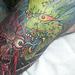 Tattoos - oni eating face of girl head - 70040