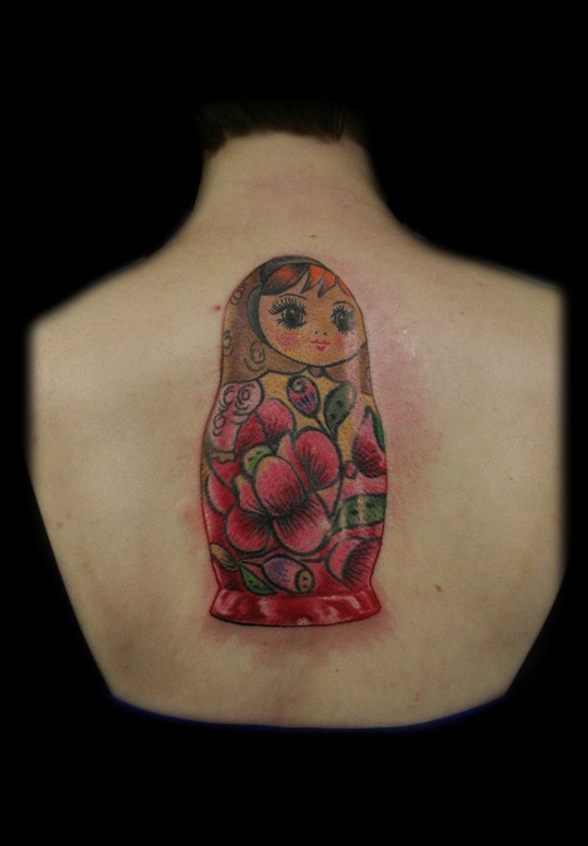Russian doll tattoo by Claudia De Sabe TattooNOW