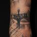 Tattoos - Religious arm in progress - 64953