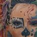 Tattoos - custom made feminin color tattoo - 96168