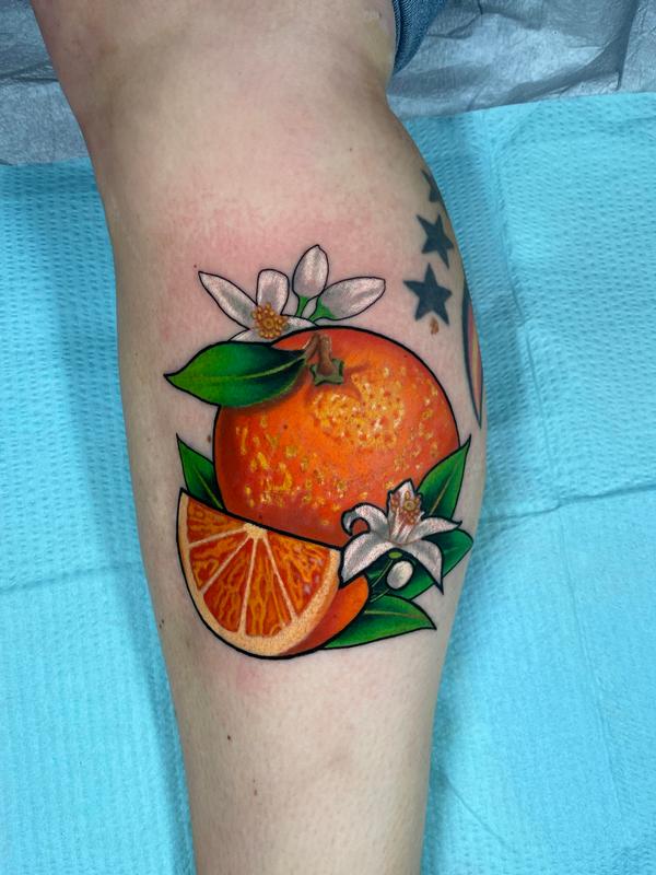 Orange Tattoo by Ryan Whitson: TattooNOW