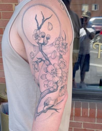 tattoos/ - Cherry Blossoms Tattoo  - 144880