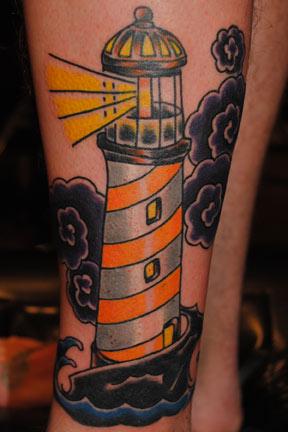 My lighthouse tattoo, done by Spyke @ Café Preto Tattoo, Rio de Janeiro : r/ tattoos