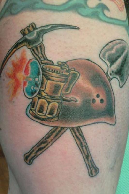 Share more than 59 gold miner tattoo super hot  incdgdbentre