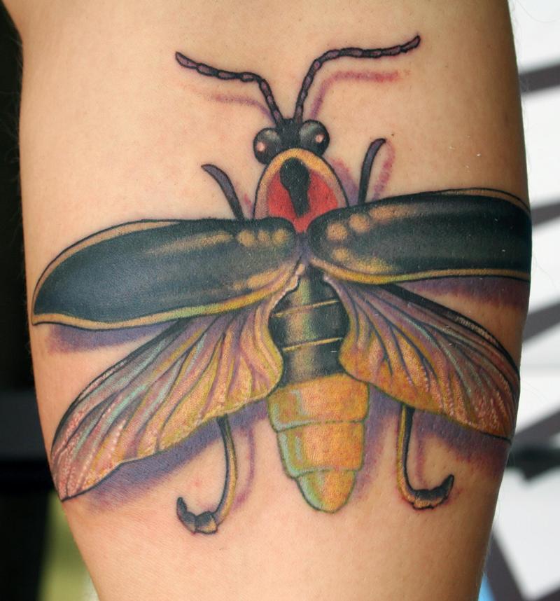 firefly bug tattoo