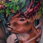 Deer Kids Tattoo Design Thumbnail