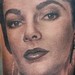 Tattoos - Portrait of young Elizabeth taylor  - 45812