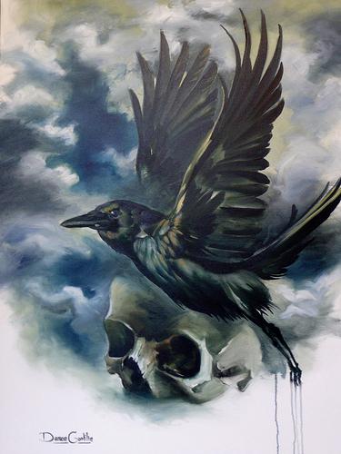 Art Galleries - Raven and Skull - 60342