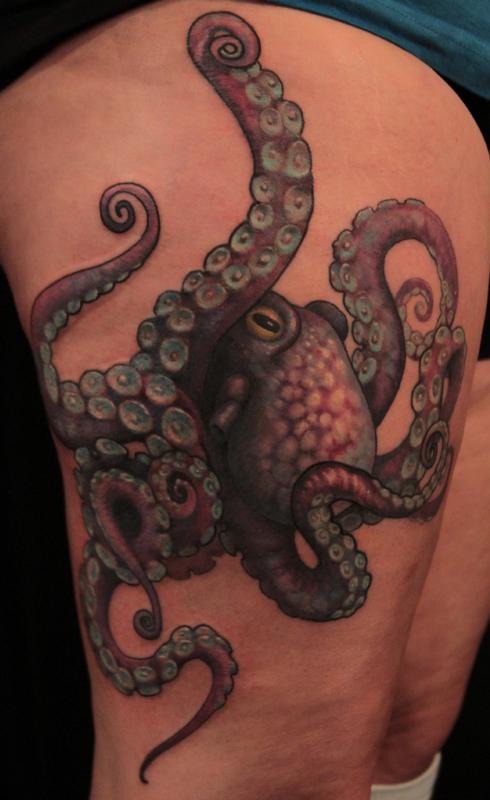 giant pacific octopus tattoo