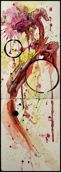 Art Galleries - Abstract Watercolor Drawing - 52946
