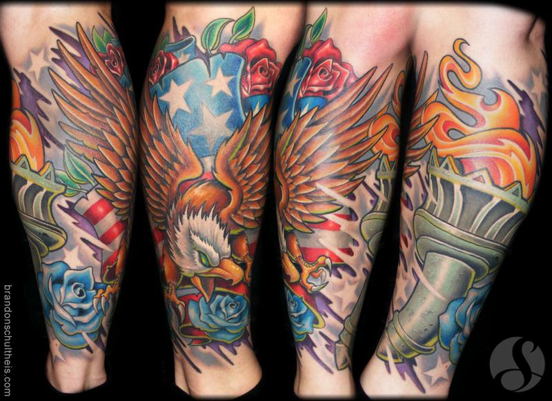 Top more than 82 patriotic arm tattoos best  thtantai2