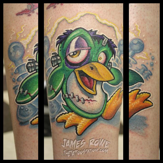 Franken Penguin! by James Rowe: TattooNOW