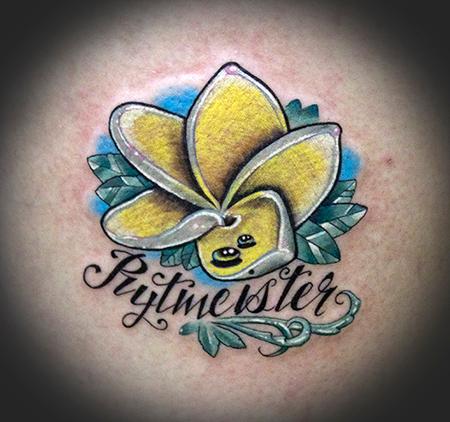 Caitlin Thomas on Instagram: “[ ode to Australia ] today's shin/calf  adventure” | Tattoos for women flowers, Native tattoos, Trendy tattoos