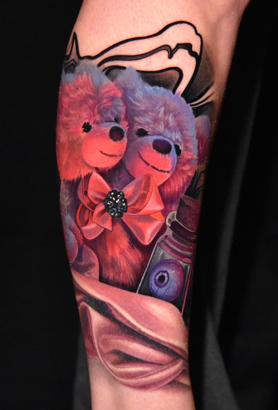 100 Evil Bear Hand Tattoo Design png  jpg 2023