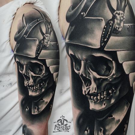 skull motorcycle helmet tattoo｜TikTok Search
