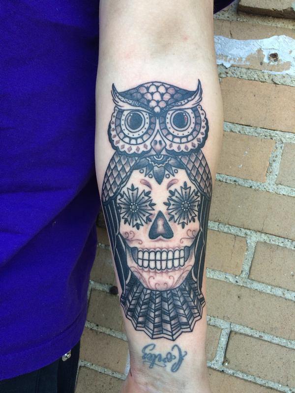 Top more than 69 owl and skull tattoo super hot  thtantai2