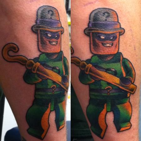 Magnificent Ghostbusters Lego Mashup Tattoo | Bit Rebels